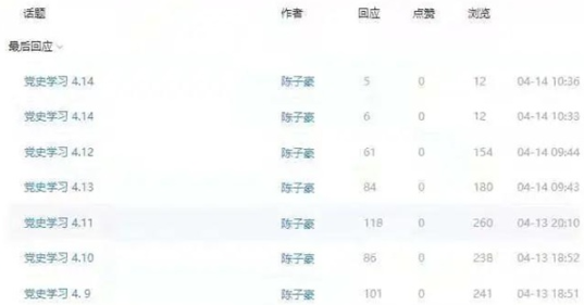 湖南财政经济学院利用易班优课开展每日党史学习教育